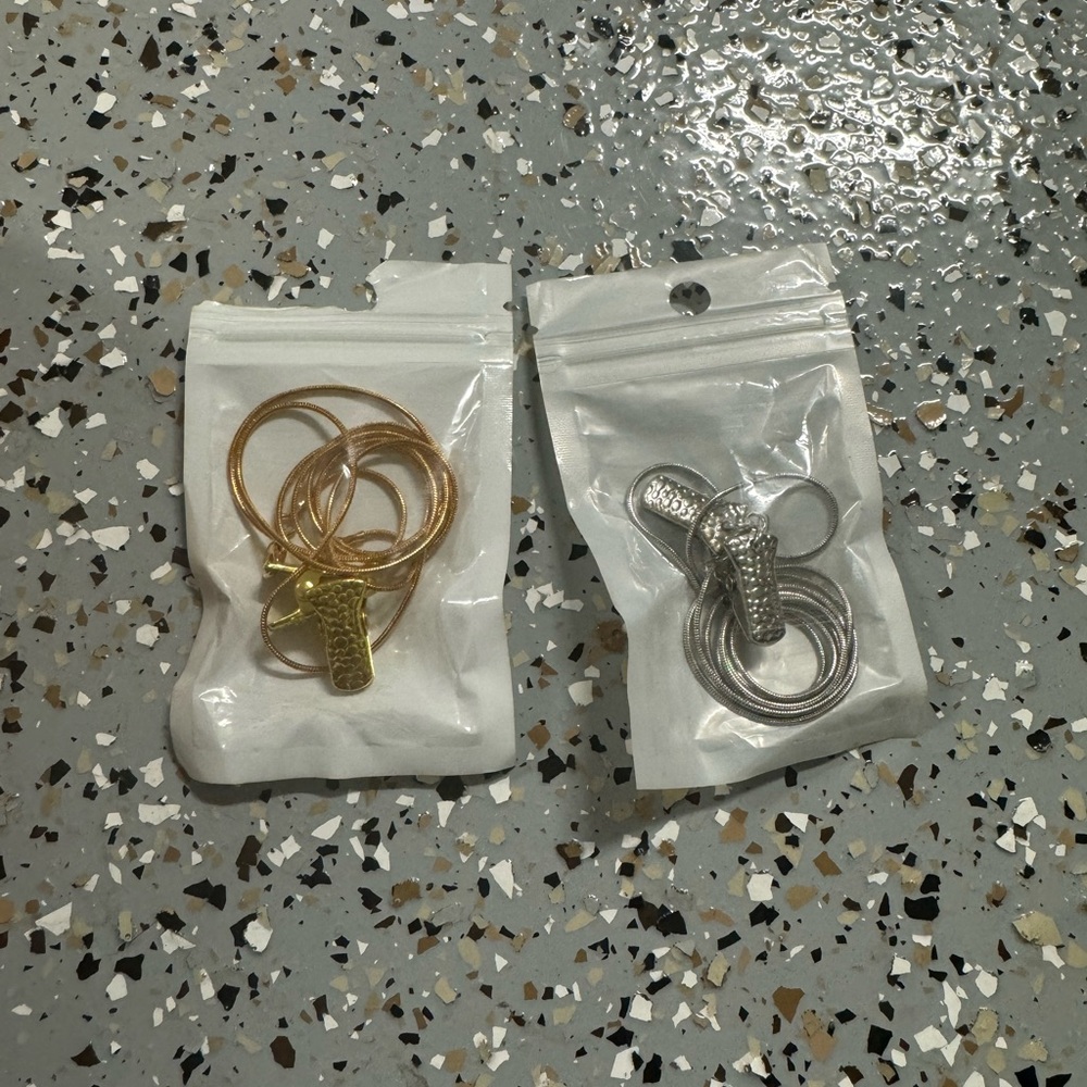Eyeglass Chain / Strap Necklace Sunglasses Holder Gold and Silver
